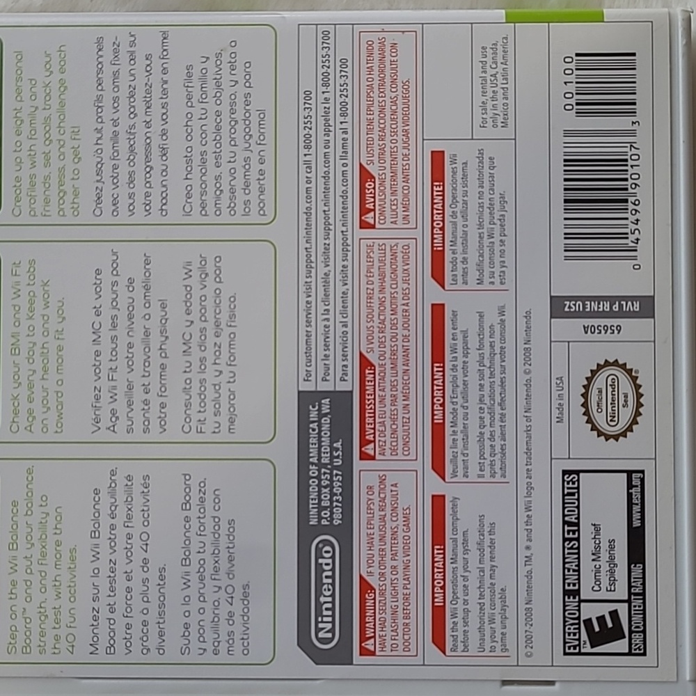 Wii Fit Video Game - Picture 4 of 6